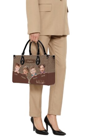 New Version-Luxury Women Twill Faux Leather Handbag