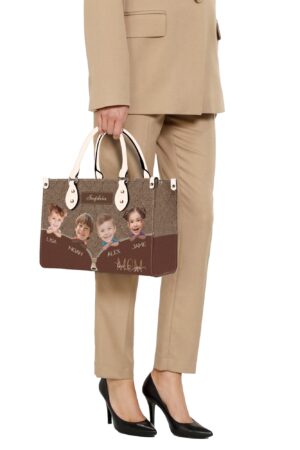 New Version-Luxury Women Twill Faux Leather Handbag