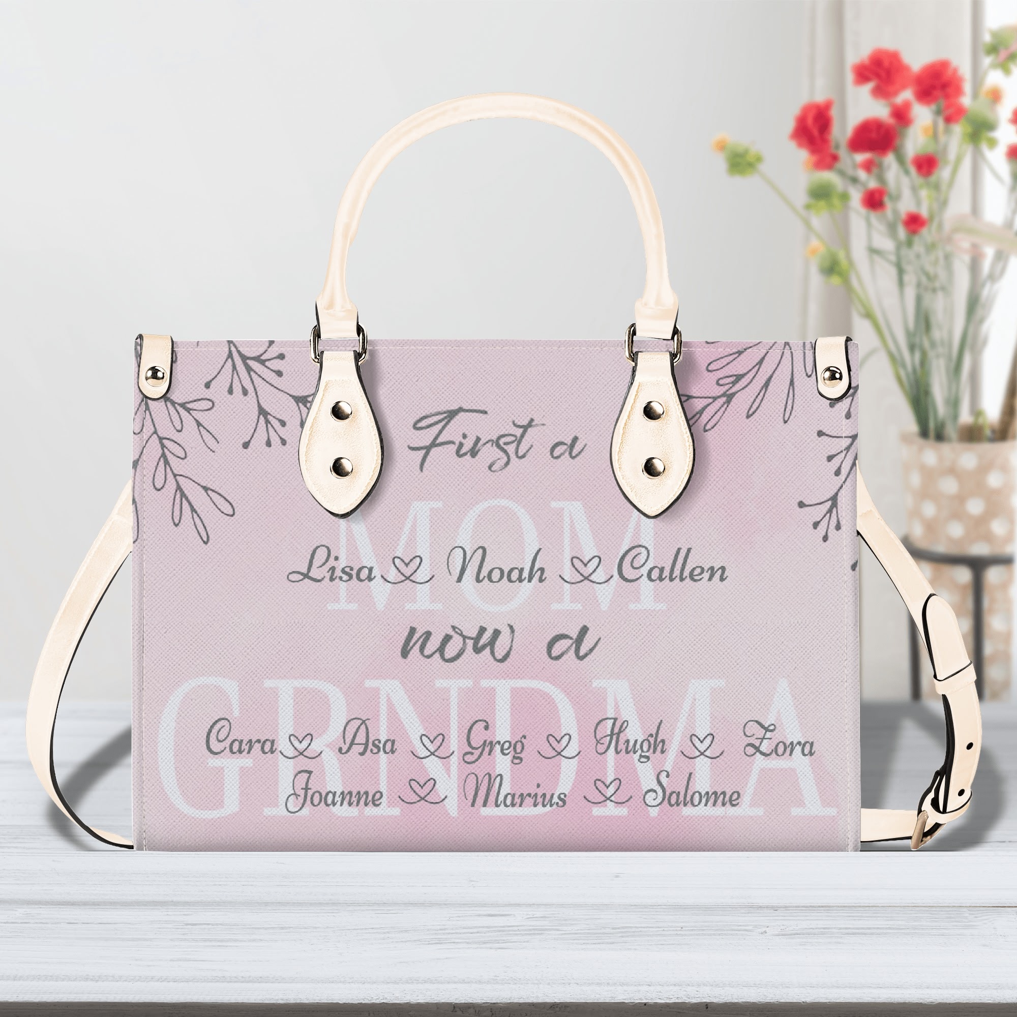 New Version-Luxury Women Twill Faux Leather Handbag - Image 19