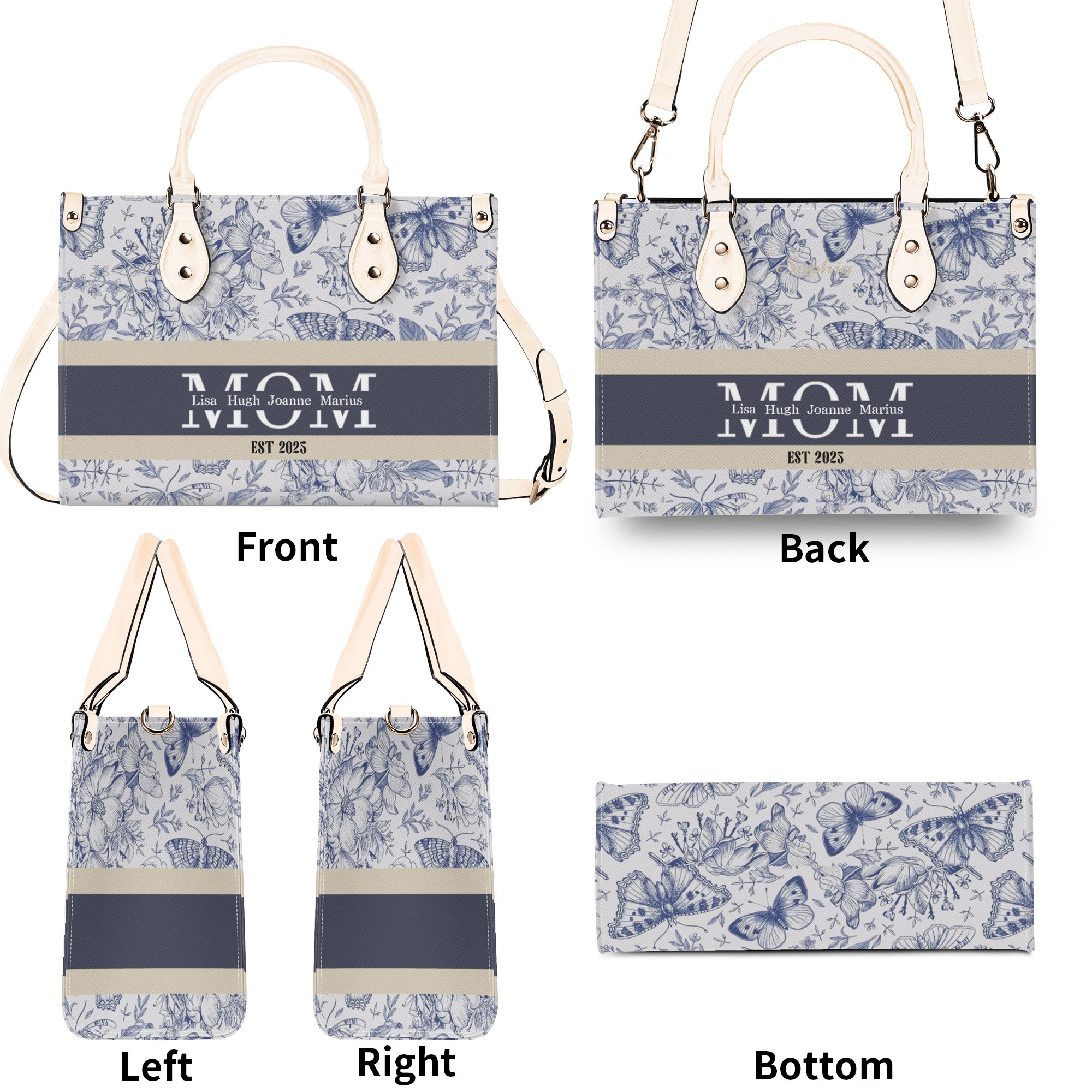 New Version-Luxury Women Twill Faux Leather Handbag - Image 22