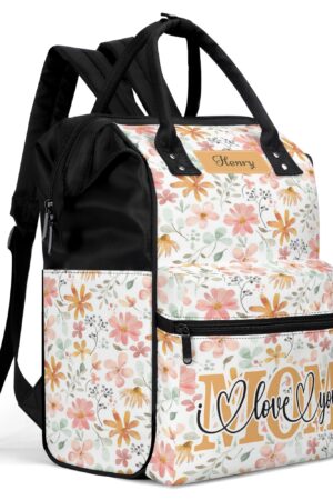 Large Capacity Diaper Bag Mummy Backpack Nursing Duckbilled Backpack