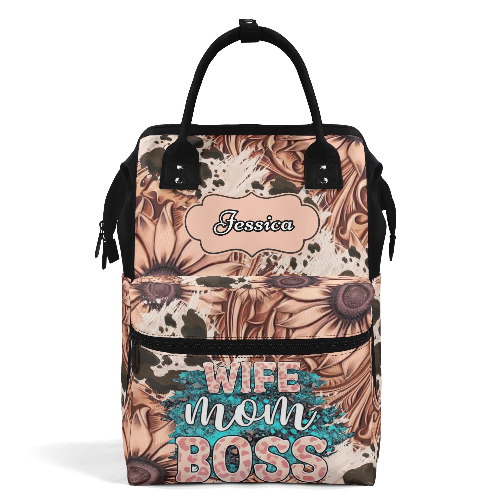 Large Capacity Diaper Bag Mummy Backpack Nursing Duckbilled Backpack - Image 2