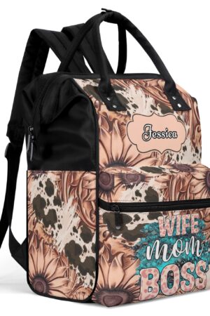 Large Capacity Diaper Bag Mummy Backpack Nursing Duckbilled Backpack