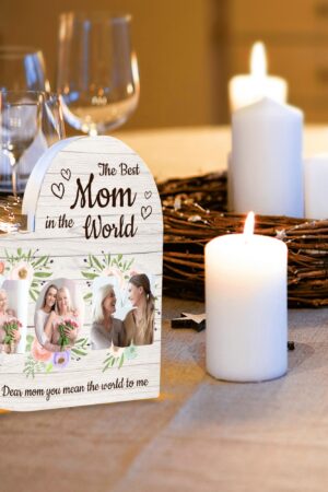 Heart Shaped Christmas Acrylic Keepsake Ornament Personalized Gift