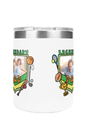 Custom 12oz Stainless Steel Coffee Mug Coffee Cup with Lid and Handle