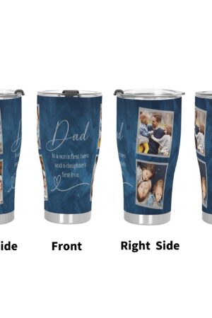 3D Personalized Stainless Steel Tumbler 30oz Printed Cup Gift