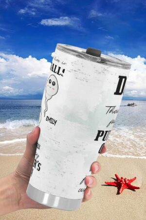 3D Personalized Stainless Steel Tumbler 30oz Printed Cup Gift