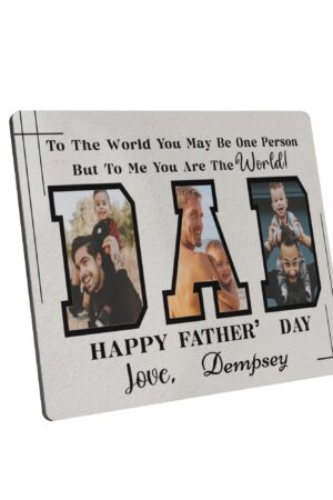 7X6 Inch Horizontal Wood Picture Frame Photo Frame for Decor