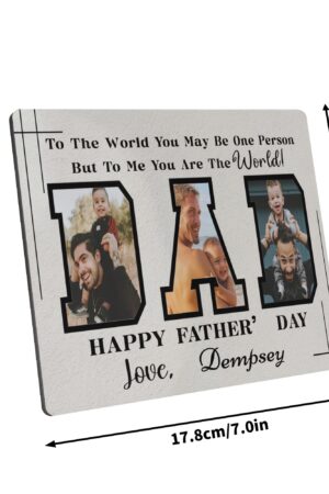 7X6 Inch Horizontal Wood Picture Frame Photo Frame for Decor