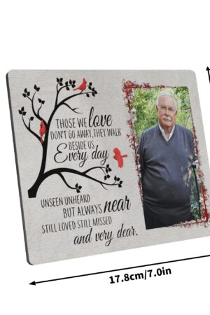 7X6 Inch Horizontal Wood Picture Frame Photo Frame for Decor