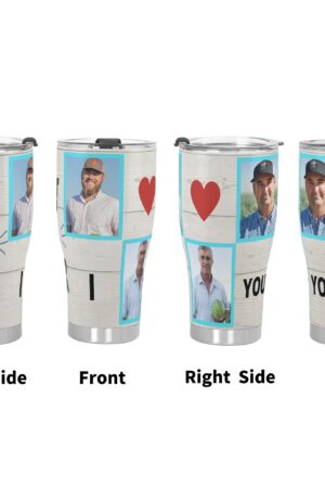 3D Personalized Stainless Steel Tumbler 30oz Printed Cup Gift