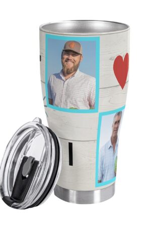 3D Personalized Stainless Steel Tumbler 30oz Printed Cup Gift