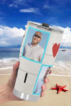 3D Personalized Stainless Steel Tumbler 30oz Printed Cup Gift