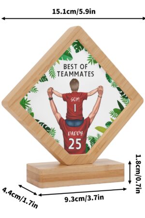 Custom Printed Photo Plaque Photo Frame Gift for Birthday Wedding