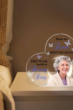 Heart Shaped Christmas Acrylic Keepsake Ornament Personalized Gift