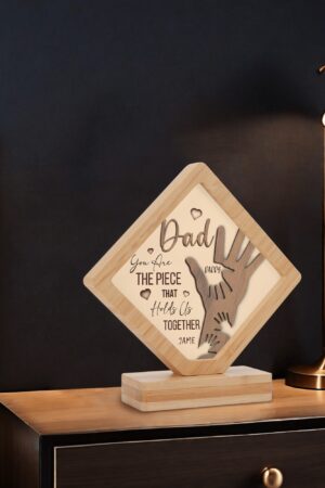 Custom Printed Photo Plaque Photo Frame Gift for Birthday Wedding