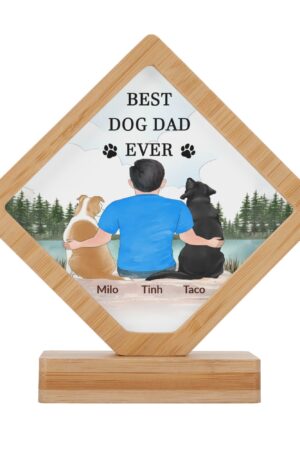 Custom Printed Photo Plaque Photo Frame Gift for Birthday Wedding