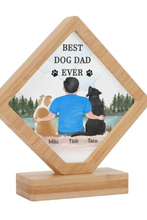 Custom Printed Photo Plaque Photo Frame Gift for Birthday Wedding