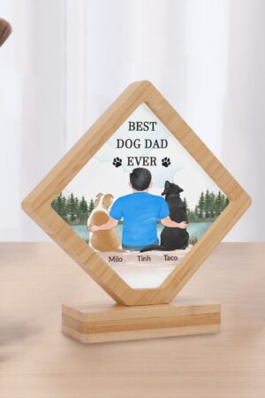 Custom Printed Photo Plaque Photo Frame Gift for Birthday Wedding