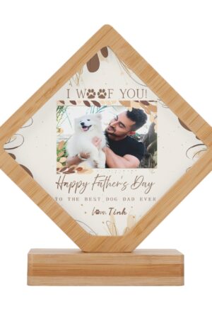 Custom Printed Photo Plaque Photo Frame Gift for Birthday Wedding