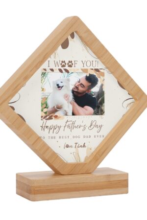 Custom Printed Photo Plaque Photo Frame Gift for Birthday Wedding