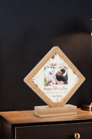 Custom Printed Photo Plaque Photo Frame Gift for Birthday Wedding