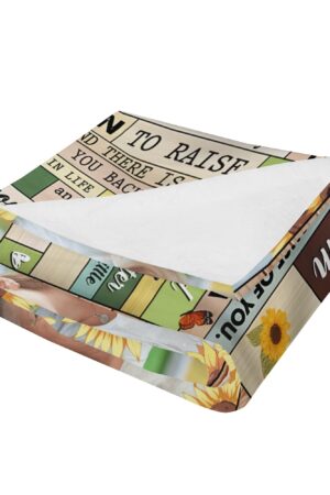 Long Vertical Flannel Breathable Blanket 4 Sizes