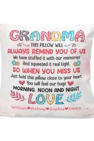 Personalized Peach Velvet Pillow Case Square Cushion Cover