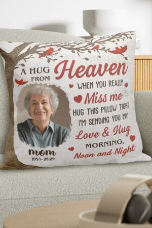 Personalized Peach Velvet Pillow Case Square Cushion Cover