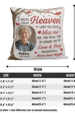 Personalized Peach Velvet Pillow Case Square Cushion Cover