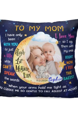 Personalized Peach Velvet Pillow Case Square Cushion Cover