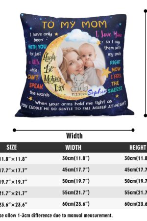 Personalized Peach Velvet Pillow Case Square Cushion Cover