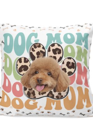 Personalized Peach Velvet Pillow Case Square Cushion Cover