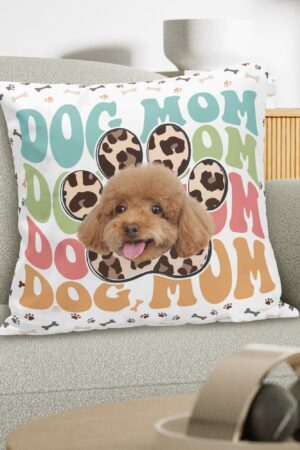 Personalized Peach Velvet Pillow Case Square Cushion Cover