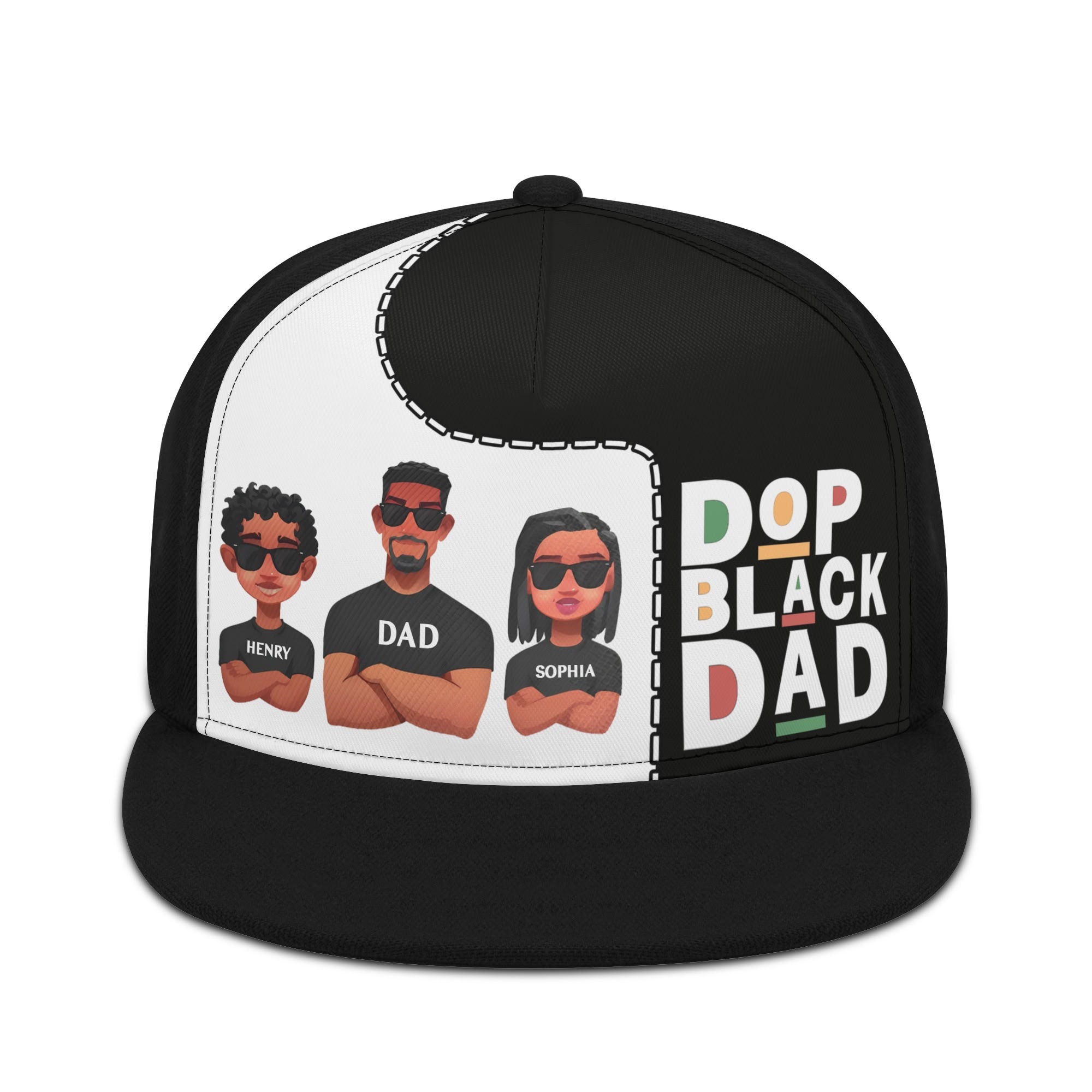 Front Printing Casual Hip-hop Hats - Image 3