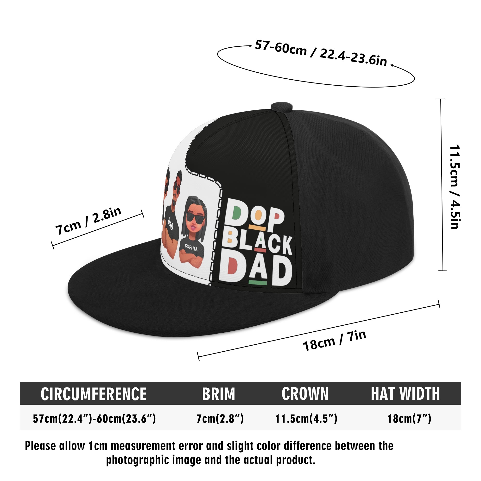 Front Printing Casual Hip-hop Hats - Image 9