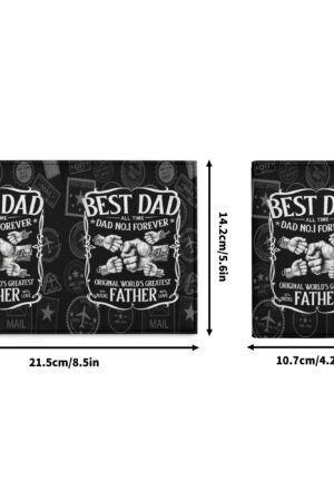 PU Leather Passport Case Business Name ID Card Holder