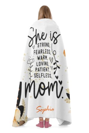 Personalized Wearable Hooded Blanket for Adult for Kids