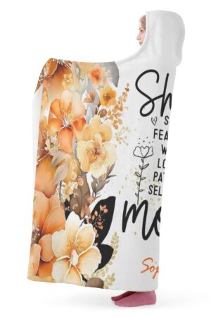 Personalized Wearable Hooded Blanket for Adult for Kids