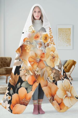 Personalized Wearable Hooded Blanket for Adult for Kids