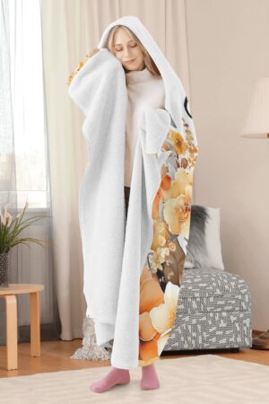 Personalized Wearable Hooded Blanket for Adult for Kids
