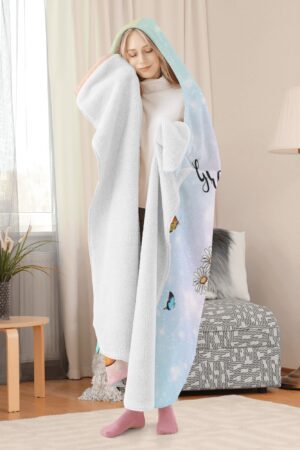 Personalized Wearable Hooded Blanket for Adult for Kids