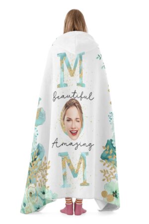 Personalized Wearable Hooded Blanket for Adult for Kids