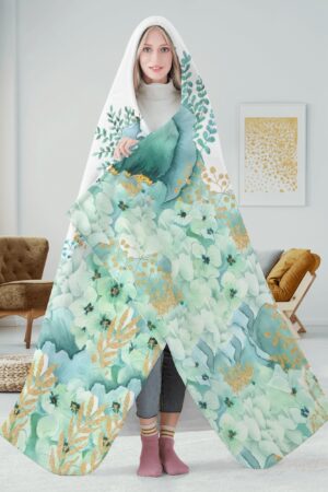 Personalized Wearable Hooded Blanket for Adult for Kids