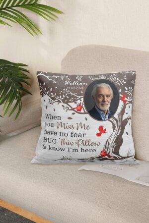 Personalized Peach Velvet Pillow Case Square Cushion Cover