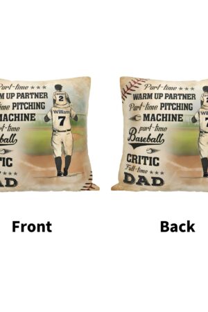 Personalized Peach Velvet Pillow Case Square Cushion Cover