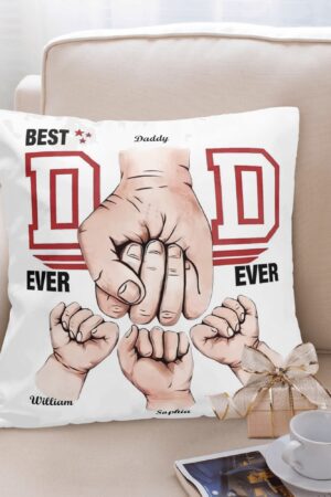 Personalized Peach Velvet Pillow Case Square Cushion Cover