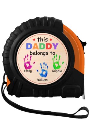 Personalized Dog Cat Dad Ever Tape Measure Tape 3 M