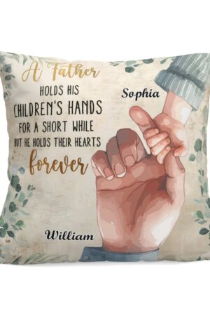 Personalized Peach Velvet Pillow Case Square Cushion Cover