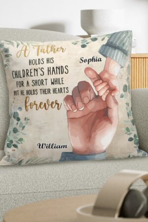 Personalized Peach Velvet Pillow Case Square Cushion Cover